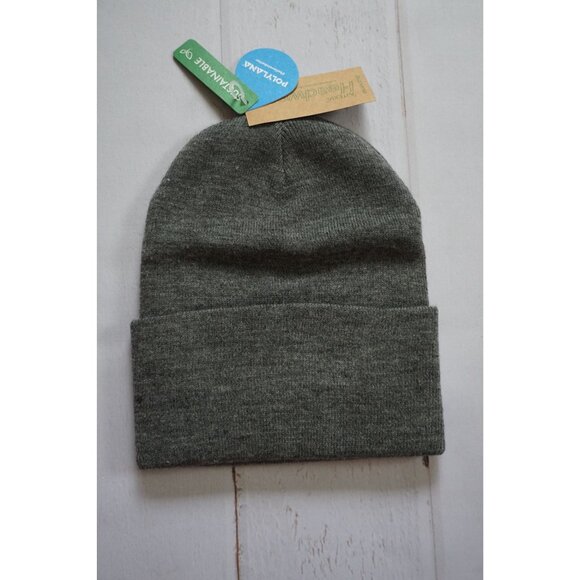 Artexia Unisex Gray Knit Beanie – One Size NWT - Picture 3 of 8